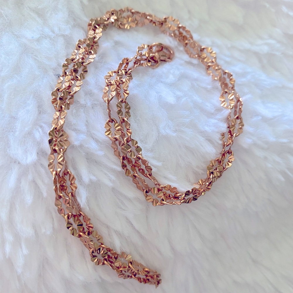 Bronzo Italia Milor rose gold chain